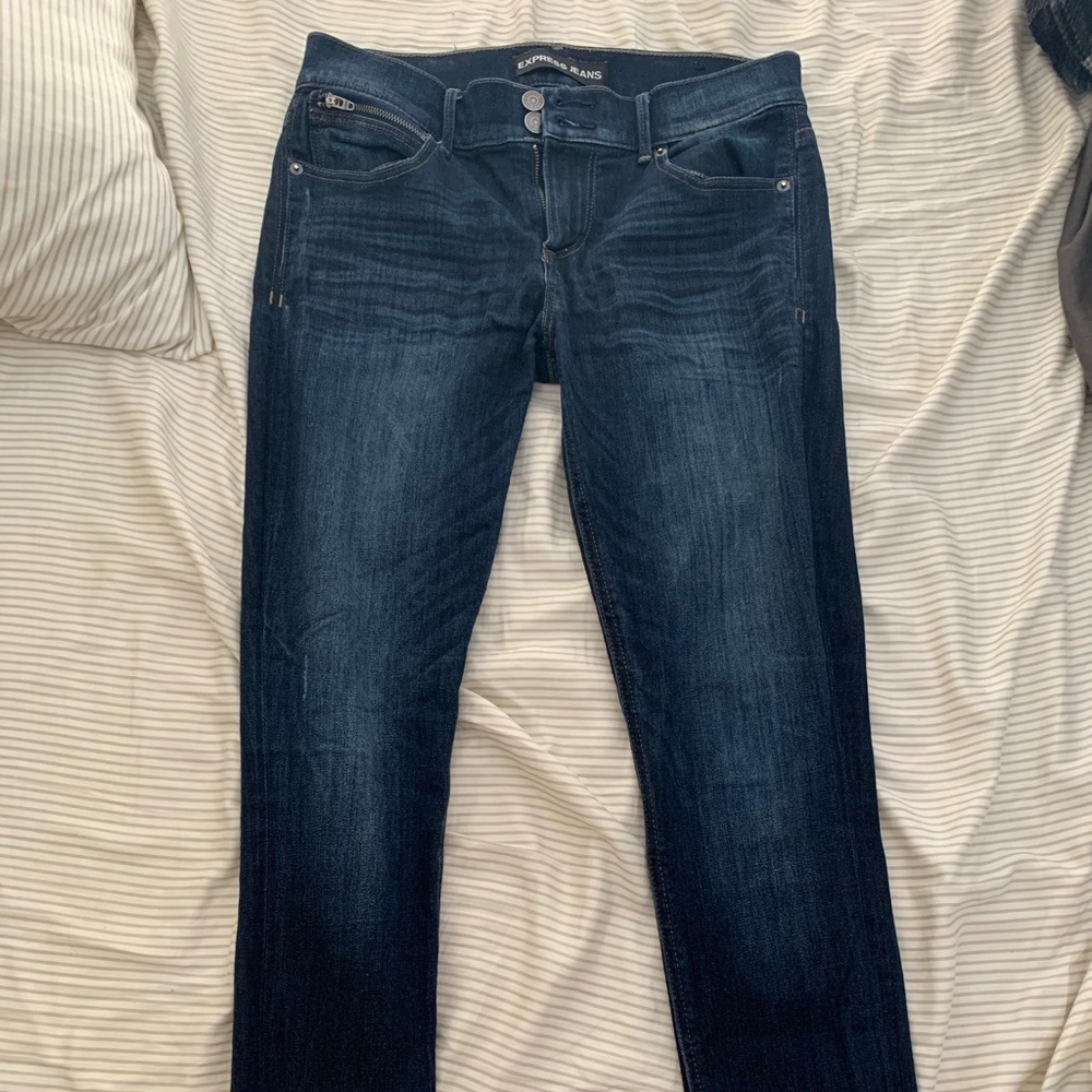 Express Jeans. 8R skinny jeans